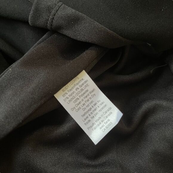 Hazel Mae Black Dress Size Small - Picture 6 of 9